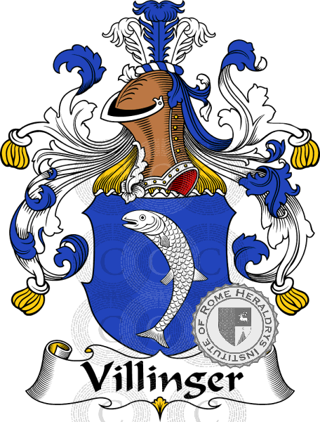 Wappen der Familie Villinger   ref: 31986
