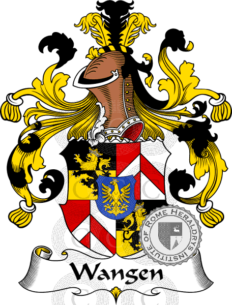 Wappen der Familie Wangen   ref: 32016