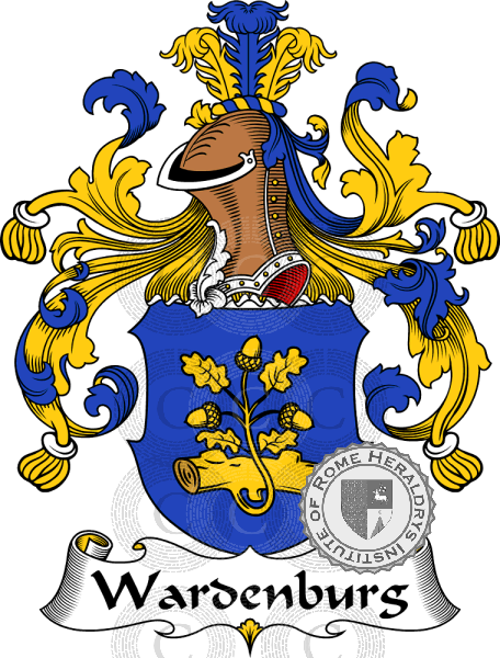 Wappen der Familie Wardenburg   ref: 32021