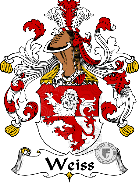Coat of arms of family Weiss