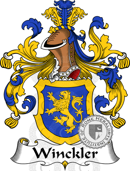Wappen der Familie Winckler   ref: 32071