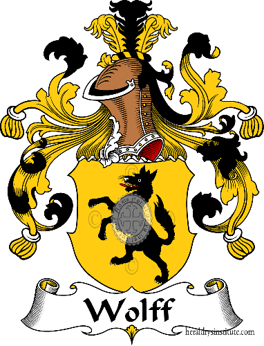 Escudo de la familia Wolff