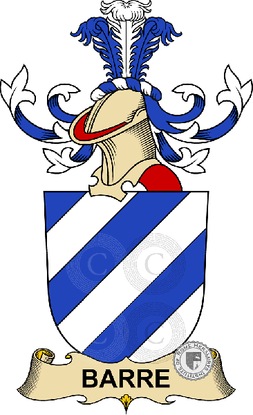 Wappen der Familie Barre