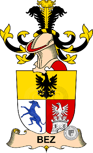 Coat of arms of family Bez