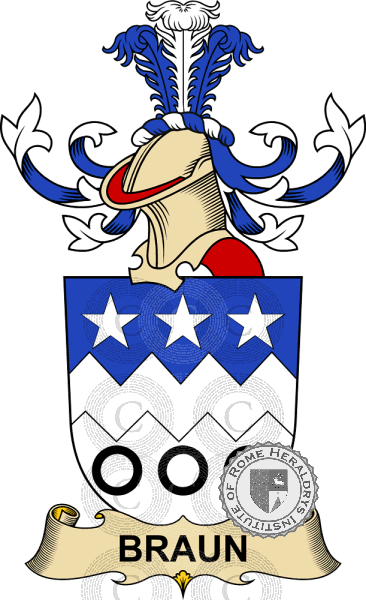 Coat of arms of family Braun