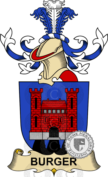 Coat of arms of family Bürger