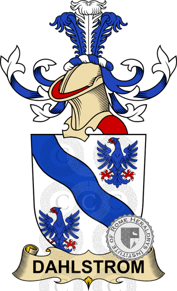 Wappen der Familie Dahlström   ref: 32260
