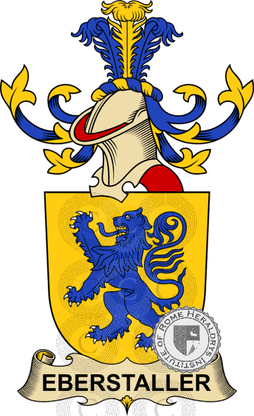 Wappen der Familie Eberstaller   ref: 32295