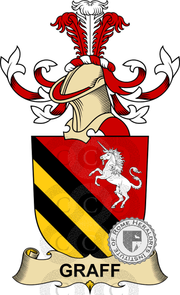 Coat of arms of family Graff