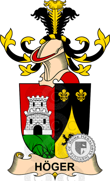 Escudo de la familia Höger