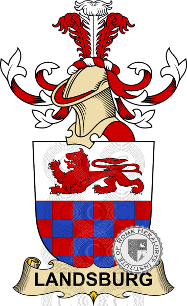 Wappen der Familie Landsburg   ref: 32531