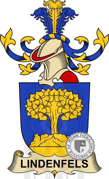 Wappen der Familie Lindenfels   ref: 32561