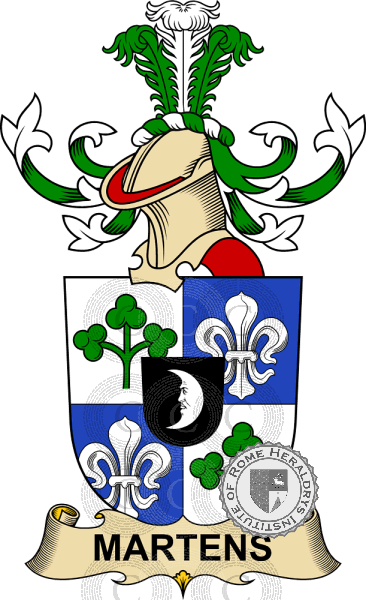 Wappen der Familie Martens