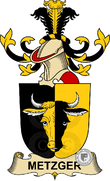 Coat of arms of family Metzger