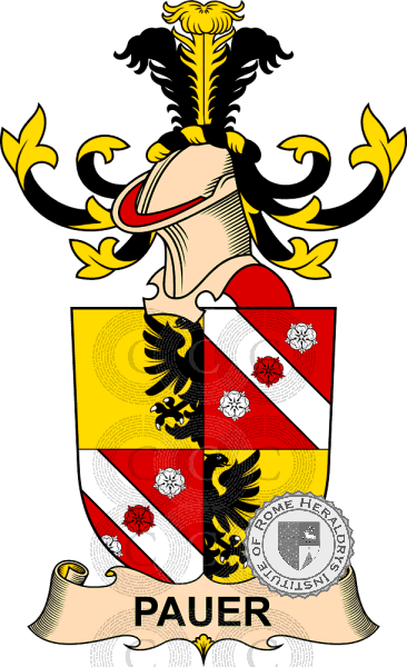 Coat of arms of family Pauer