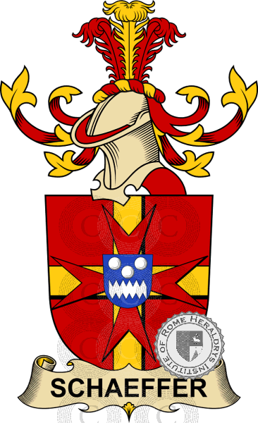 Coat of arms of family Schaeffer