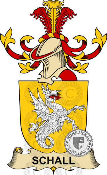 Wappen der Familie Schall   ref: 32771