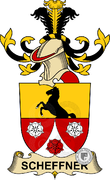 Coat of arms of family Scheffner