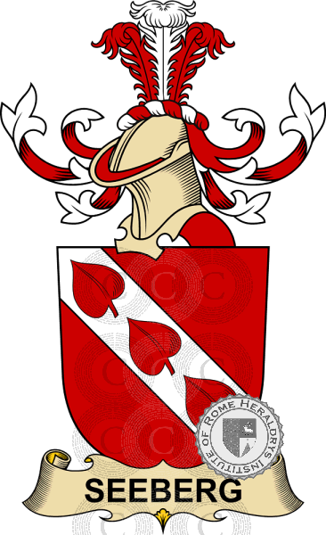 Coat of arms of family Seeberg   ref: 32813
