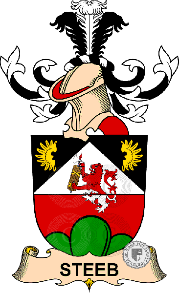Coat of arms of family Steeb
