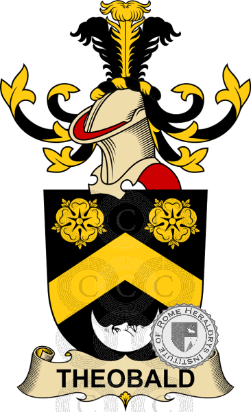 Coat of arms of family Theobald