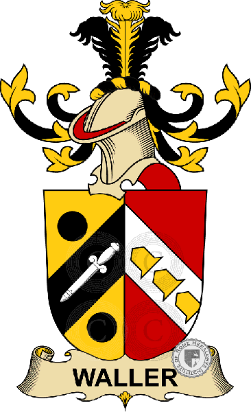 Coat of arms of family Wäller