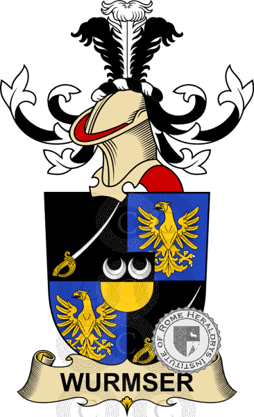 Wappen der Familie Wurmser