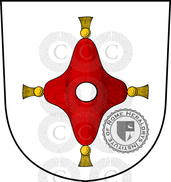 Coat of arms of family Demdorff (ab)   ref: 33111