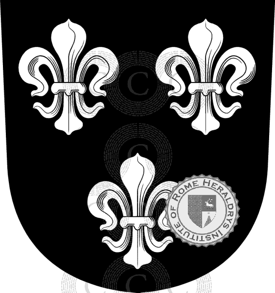 Coat of arms of family Ketschwyl   ref: 33346