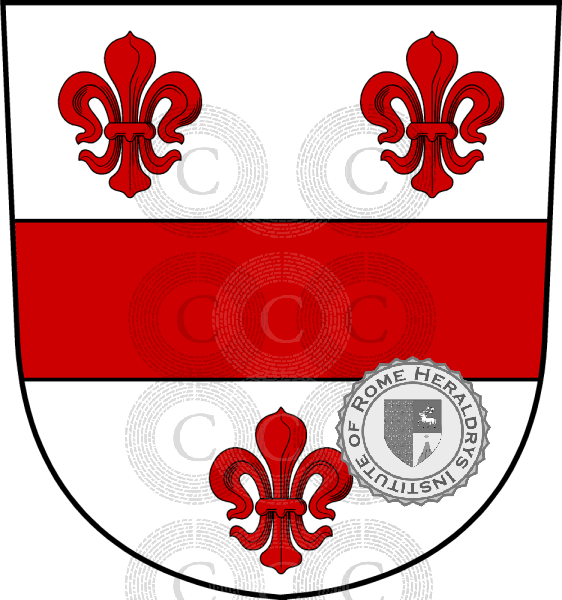 Wappen der Familie Randeck   ref: 33541