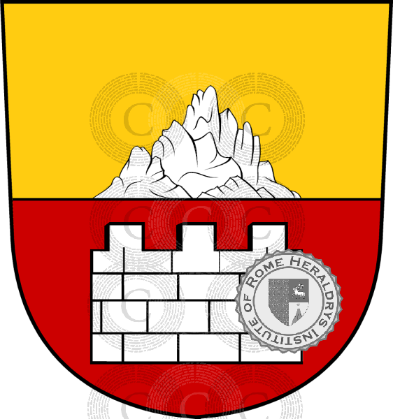 Coat of arms of family Schoch   ref: 33673