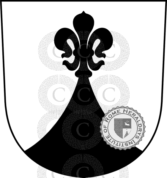Coat of arms of family Schönno   ref: 33700