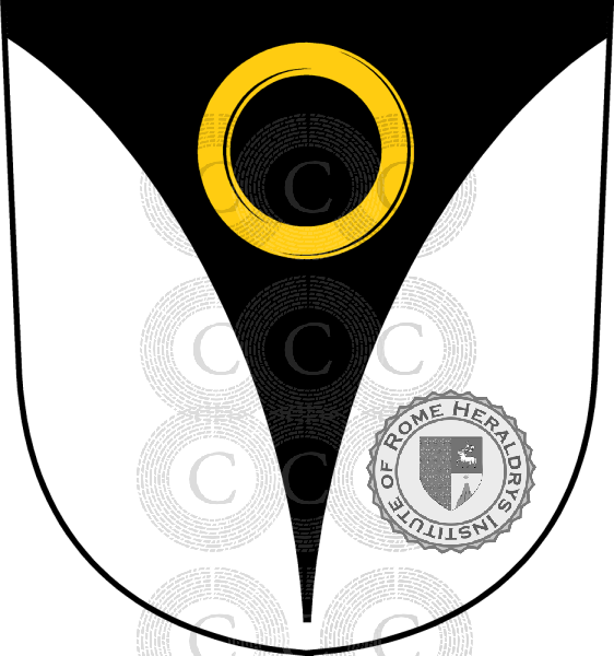 Coat of arms of family Waldkirch   ref: 33777