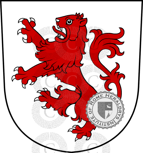 Wappen der Familie Wartenberg (Bons)   ref: 33786