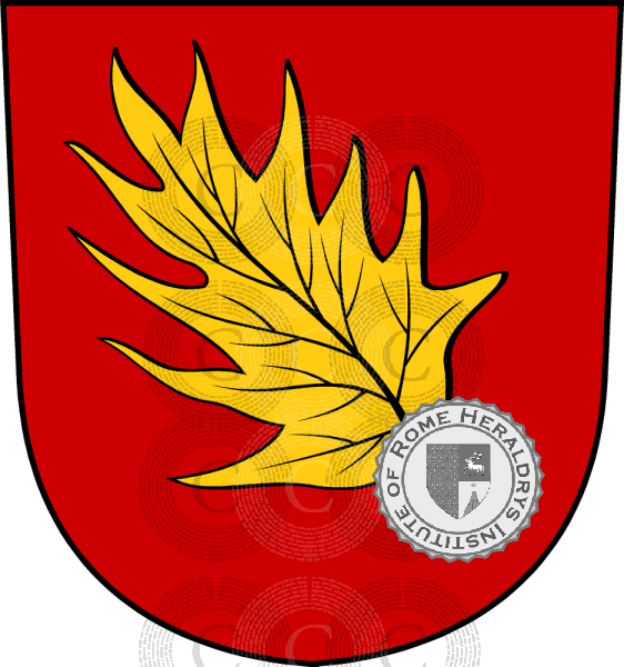 Coat of arms of family Wisskilch   ref: 33825