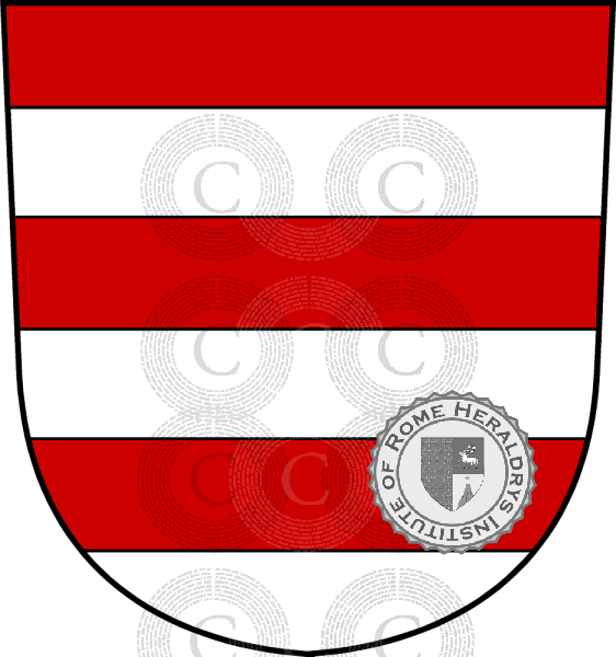 Coat of arms of family Yffenstein (Bons)   ref: 33846