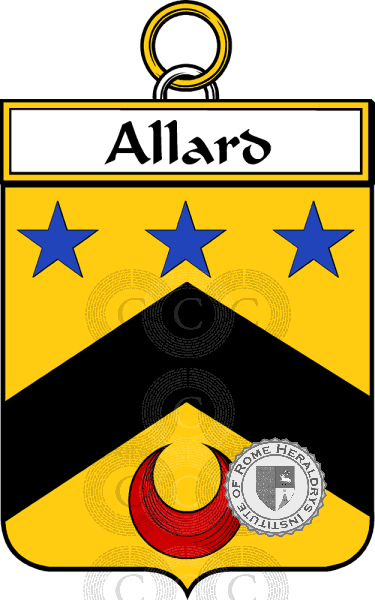 Coat of arms of family Allard