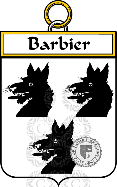 Escudo de la familia Barbier