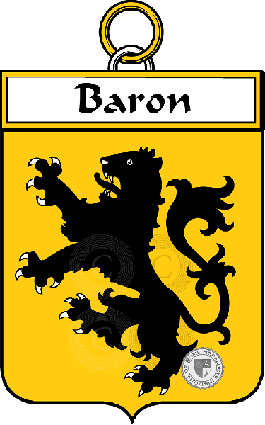 Wappen der Familie Baron   ref: 33983