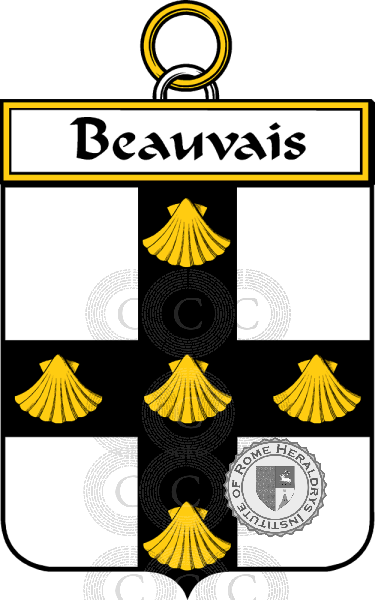 Coat of arms of family Beauvais