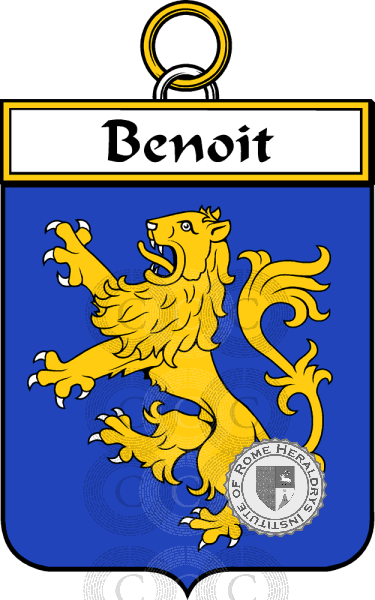 Escudo de la familia Benoit