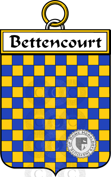 Coat of arms of family Bettencourt