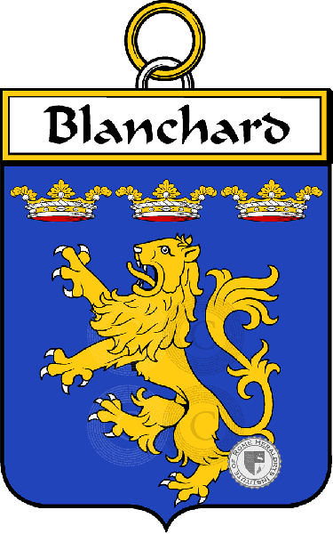 Coat of arms of family Blanchard