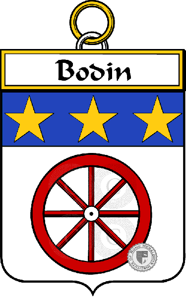 Brasão da família Bodin