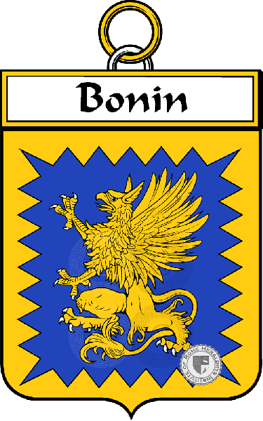 Brasão da família Bonin