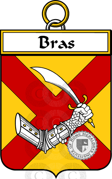 Escudo de la familia Bras   ref: 34175