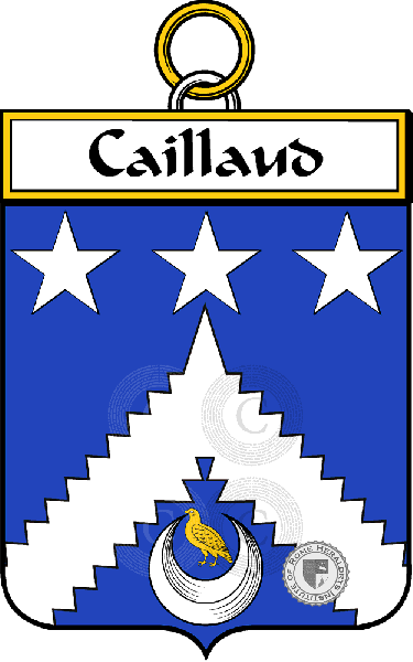 Escudo de la familia Caillaud