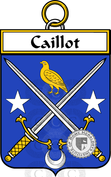Wappen der Familie Caillot   ref: 34222