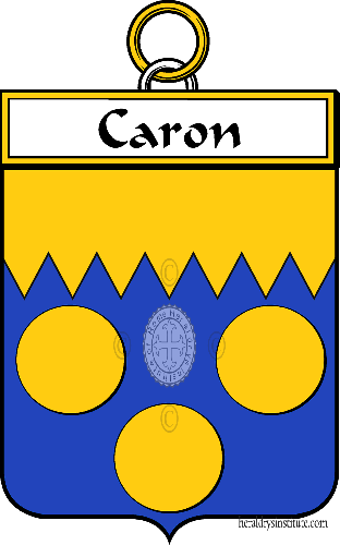 Escudo de la familia Caron