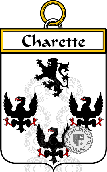 Coat of arms of family Charette